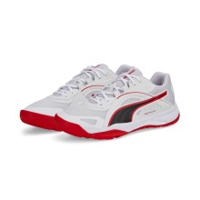 Puma Hallen-Indoorschuhe Solarstrike II weiss/rot Herren